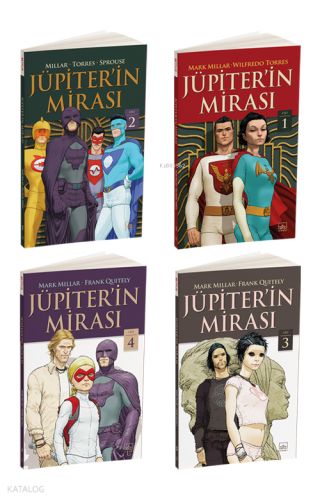 Jüpiter’in Mirası 4 Kitap Takım