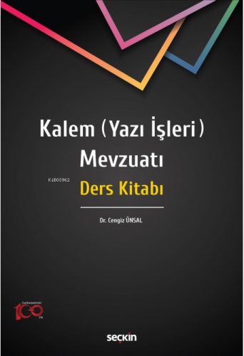 Kalem (Yazı İşleri) Mevzuatı Ders Kitabı