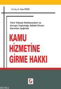 Kamu Hizmetine Girme Hakkı