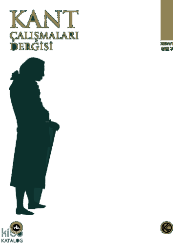 Kant Çalışmaları Dergisi Sayı 3 Mart 2024