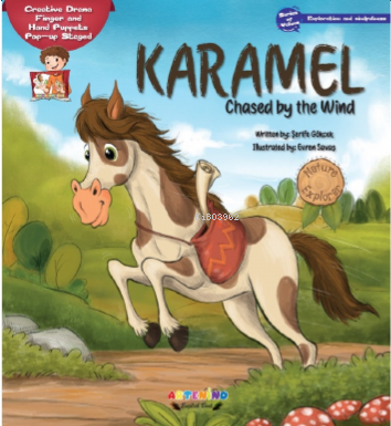 Karamel Chased By The Wind;Creative Drama Finger and Hand Puppets Pop-