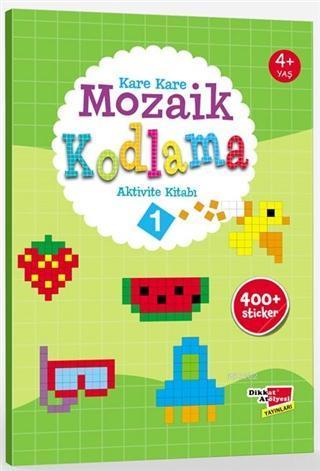 Kare Kare Mozaik Kodlama Aktivite Kitabı 1