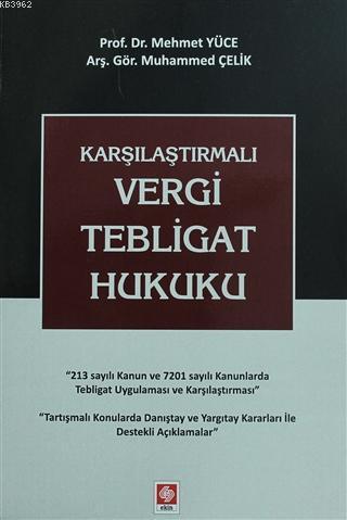 Karşılaştırmalı Vergi Tebligat Hukuku