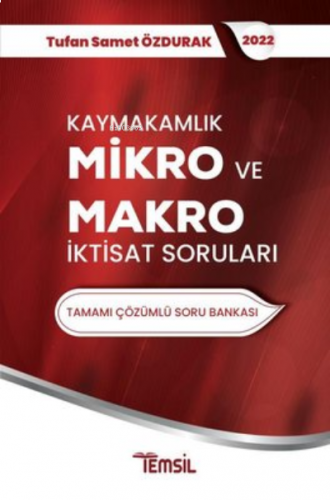 Kaymakamlık Mikro İktisat ve Makro İktisat Soruları