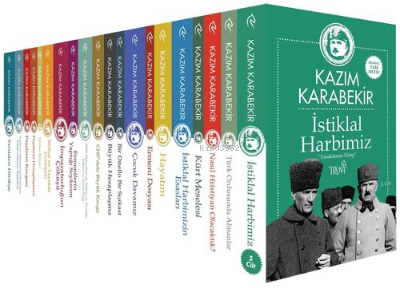 Kazım Karabekir Külliyatı Seti - 24 Kitap Takım