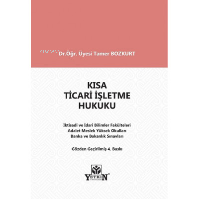 Kısa Ticari İşletme Hukuku