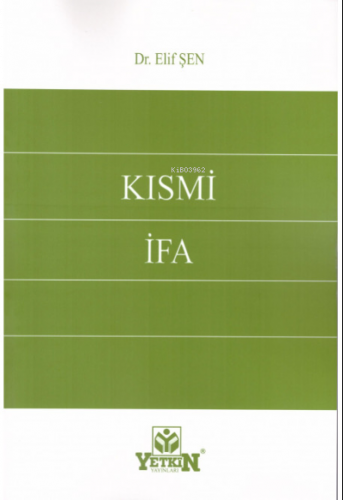 Kısmi İfa