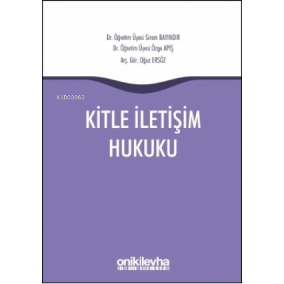 Kitle iletişim Hukuku