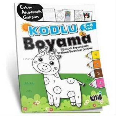 Kodlu Boyama 5 - 6 Yaş