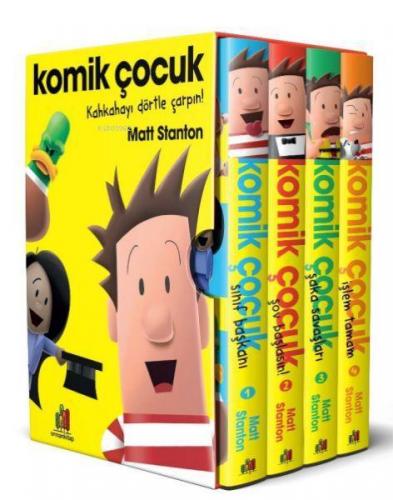 Komik Çocuk 4 Kitap Set