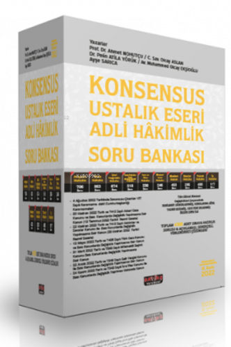 KONSENSUS Ustalık Eseri Adli Hakimlik Soru Bankası Savaş Yayınları 202