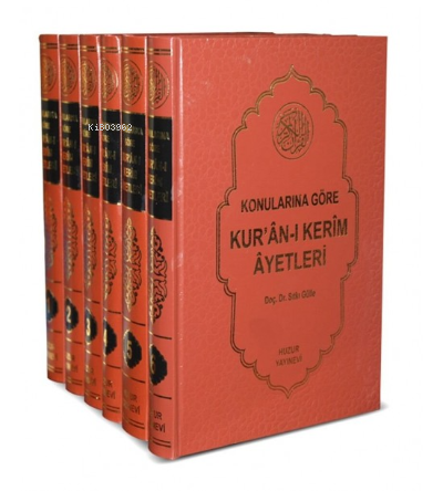 Konularına Göre Kur'an-ı Kerim Ayetleri (6 Cilt Takım)