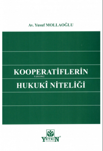 Kooperatiflerin Hukuki Niteliği