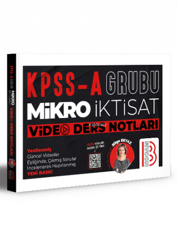 KPSS A Grubu Mikro İktisat Video Ders Notları