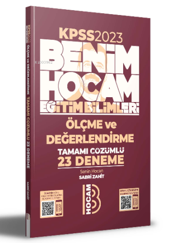 KPSS Eğitim Bilimleri Ölçme ve Değerlendirme Tamamı Çözümlü 23 Deneme