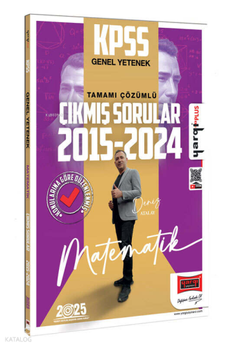 KPSS Genel Yetenek Matematik Konularına Göre Düzenlenmiş Tamamı Çözümlü Çıkmış Sorular
