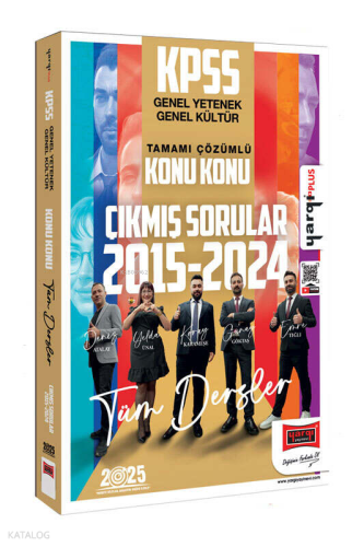 KPSS GK-GY Tamamı Çözümlü Konu Konu Çıkmış Sorular