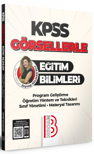 KPSS Görsellerle Eğitim Bilimleri Program Geliştirme Öğretim Yöntem ve