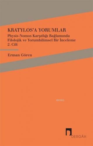 Kratylos'a Yorumlar 2. Cilt