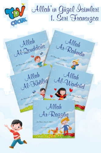 Les Beaux Noms d'Allah ;(Allah’ın Güzel İsimleri 1 Set 5 Kitap)