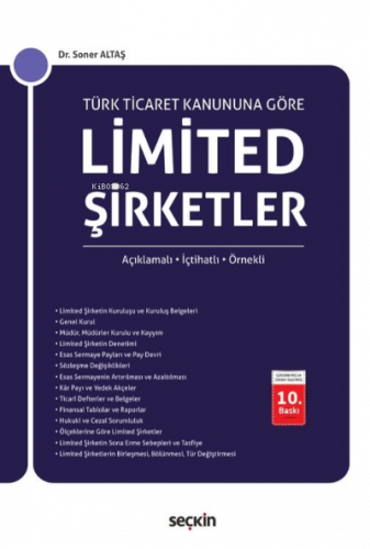 Limited Şirketler;(Açıklamalı, İçtihatlı, Örnekli)