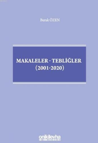 Makaleler-Tebliğler (2001-2020)