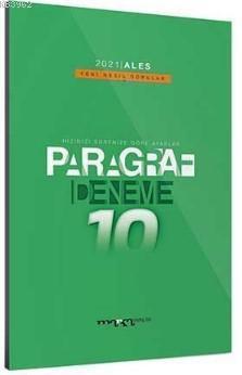 Marka Yayınları 2021 ALES Paragraf 10 Deneme Marka Yayınları