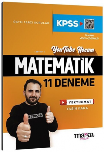 Marka Yayınları KPSS Matematik 11 Deneme