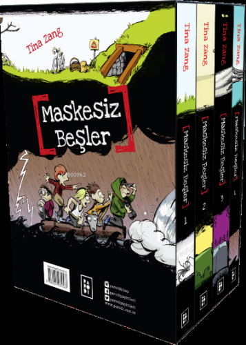 Maskesiz Beşler Serisi (4 Kitap Set Kutulu)