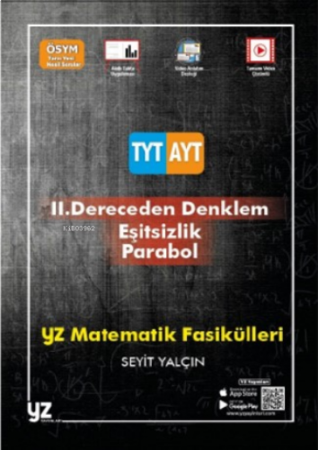 Matematik Fasikülleri 2. Dereceden denklem -Parabol Eşitsizlik