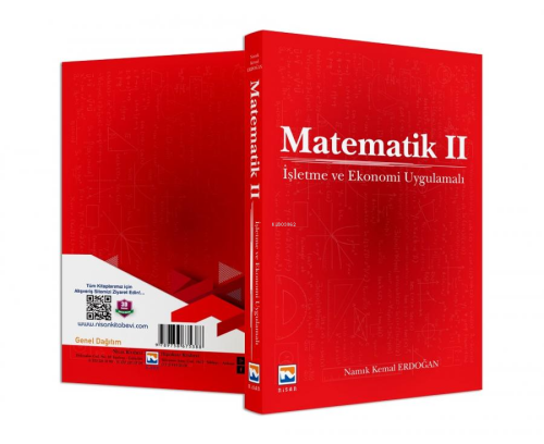 Matematik II;Ekonomi ve İşletme Uygulamalı