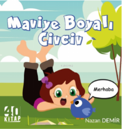 Maviye Boyalı Civciv