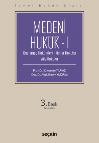 Medeni Hukuk – I (THD)