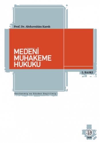 Medeni Muhakeme Hukuku Filiz Kitabevi