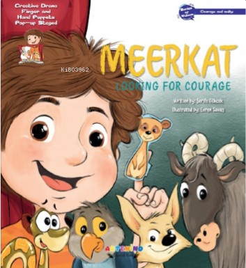 Meerkat Looking For Courage;Creative Drama Finger and Hand - Puppets P