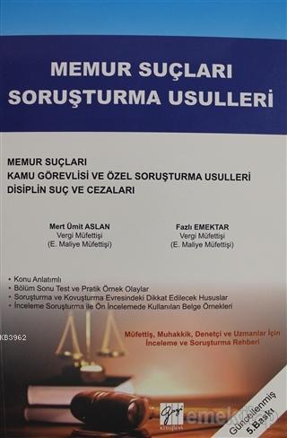 Memur Suçları Soruşturma Usulleri