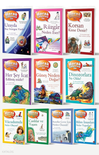 Merak Ediyorum Da Serisi Seti - (10 Kitap)