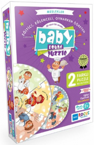 Meslekler / Baby Round - Puzzle ( BF075 )