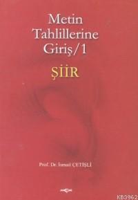 Metin Tahlillerine Giriş 1