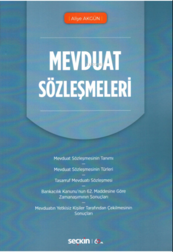 Mevduat Sözleşmeleri