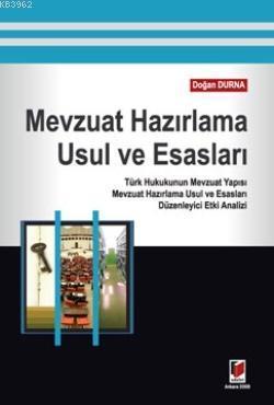 Mevzuat Hazırlama Usul ve Esasları