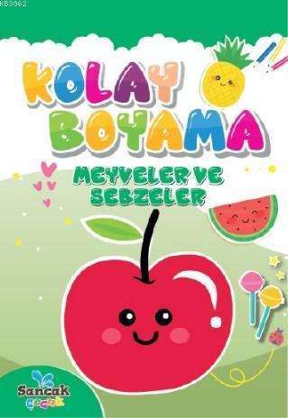 Meyveler ve Sebzeler; Kolay Boyama