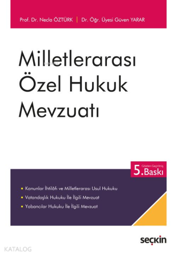 Milletlerarası Özel Hukuk Mevzuatı