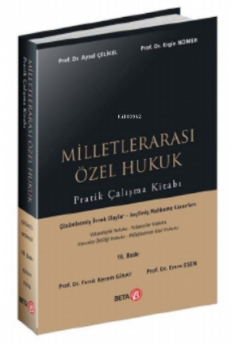 Milletlerarası Özel Hukuk Pratik Çalışma Kitabı