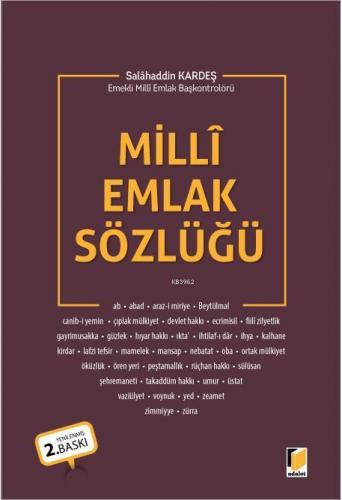 Milli Emlak Sözlüğü