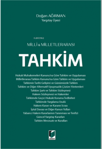 Milli & Milletlerarası Tahkim