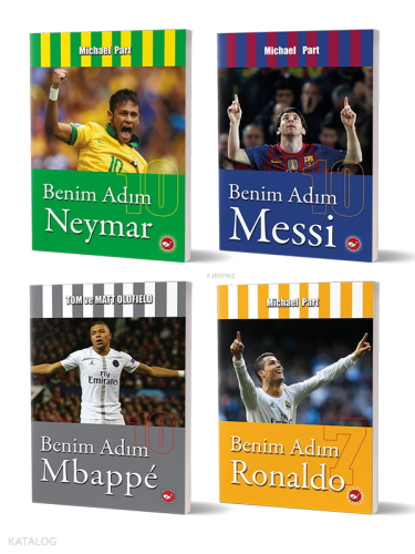 Muhteşem Golcüler Seti 1 - (4 Kitap)