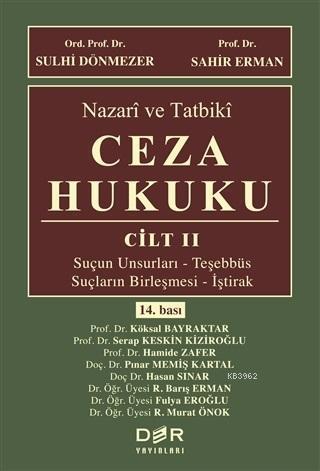 Nazari ve Tatbiki Ceza Hukuku Cilt 2