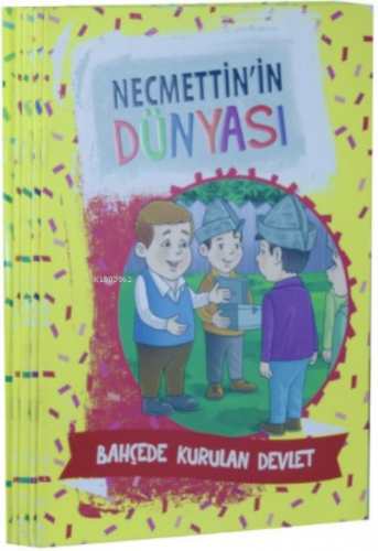 Necmettin’in Dünyası Serisi 4 Hikaye 1 Boyama 5 Kitap Set