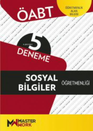 ÖABT - Sosyal Bilgiler Öğretmenliği- 5 Deneme